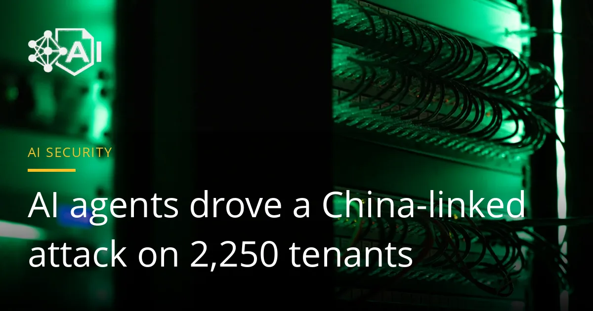 Network equipment and cabling glowing green in a dark server rack