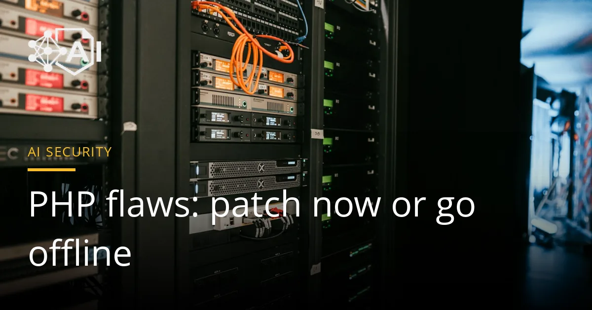 Rows of web servers with blinking status lights in a dark data centre rack